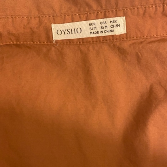 NWOT Oysho Long-sleeved oversize shirt - Picture 5 of 5